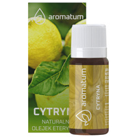 Naturalny Olejek Eteryczny z cytryny Aromatum - 12 ml