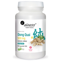 Dong Quai 500 mg (Dzięgiel Chinski) Ekstrakt 1,5% Menopauza (100 kaps) Aliness