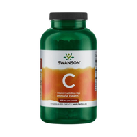 Swanson Witamina C 500 mg + Dzika róża - 400 kapsułek
