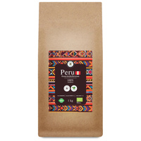 Kawa ziarnista Bezkofeinowa ARABICA 100% Ekologiczna BIO 1kg Ecoblik