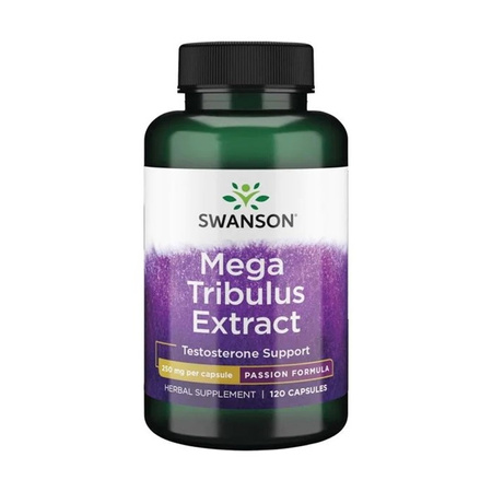 Swanson Mega Tribulus Ekstrakt 250 mg - 120 kapsułek