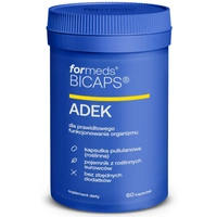 Bicaps ADEK Complex Witamina A D E K2 MK-7 (60 kaps) ForMeds