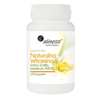 Witamina E 400 IU Witamina Młodości (100 kaps) Aliness