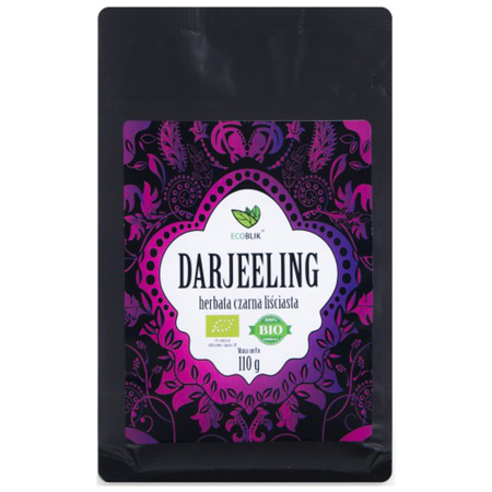 EcoBlik Herbata czarna Darjeeling BIO 110g