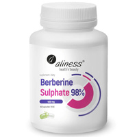 Berberyna Siarczan 98% 400 mg Berberyna siarczan (60 kaps) Aliness
