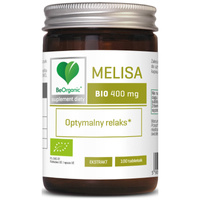 BeOrgaic Melisa BIO 400 mg 100 tabletek Aliness