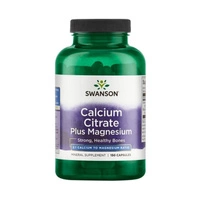 Swanson Cytrynian Wapnia + Magnez - 150 kapsułek