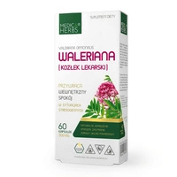 Waleriana (Kozłek Lekarski) 300 mg (60 kaps) Medica Herbs