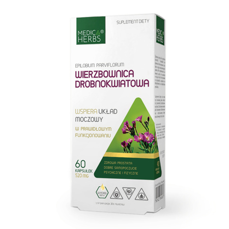 Medica Herbs Wierzbownica Drobnokwiatowa 520 mg - 60 kapsułek
