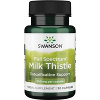 Ostropest Plamisty (Milk Thistle) 500 mg (30 kaps) Swanson