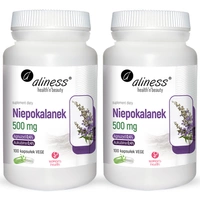 [Zestaw] 2x Aliness Niepokalanek (Vitex agnus-castus) 500 mg - 100 kapsułek VEGE