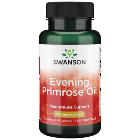 Olej z wiesiołka 500 mg 100 kapsułek Swanson