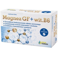 Goldfarmex Magnez GF + Witamina B6 - 60 tabletek