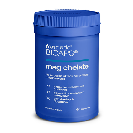 ForMeds Bicaps Magnez Chelatowany - 60 kapsułek