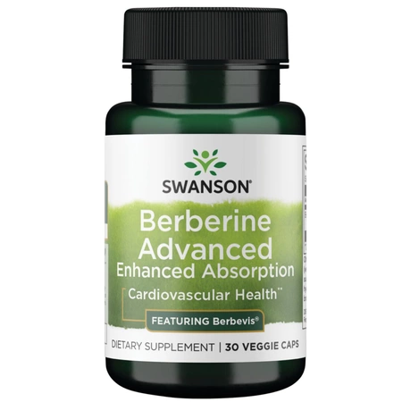 Swanson Berberyna Advanced 550 mg (Berberis aristata) 30 kapsułek