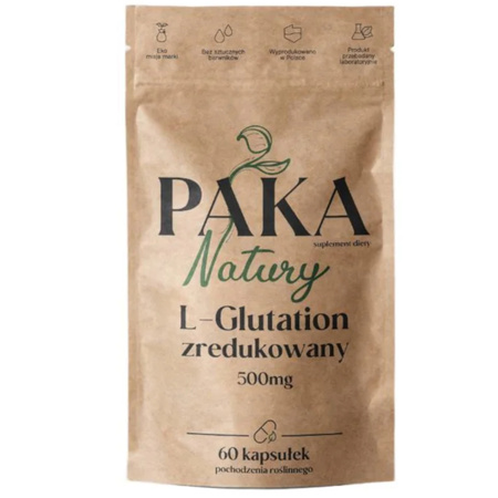 Paka Natury L-Glutation zredukowany 500 mg - 60 kapsułek