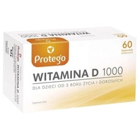 Protego Witamina D3 1000 IU - 60 kapsułek