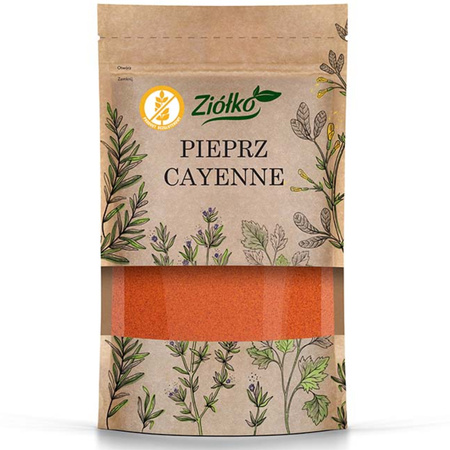 Ziółko Pieprz cayenne Bezglutenowy - 60 g 