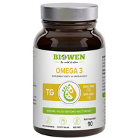 Omega 3 EPA 660 mg i DHA 440 mg Biowen - 90 kapsułek