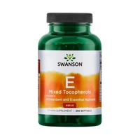 Swanson Witamina E (Mieszanka Tokoferoli) 400 IU  - 250 kapsułek