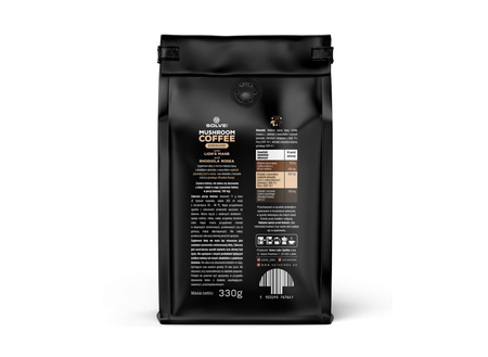 Mushroom Coffe 330g Kawa z Lion's Mane i Rhodiola Rosea Solve Labs