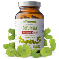 Gotu Kola 330 mg (Wąkrotka Azjatycka) Biowen - 120 kapsułek