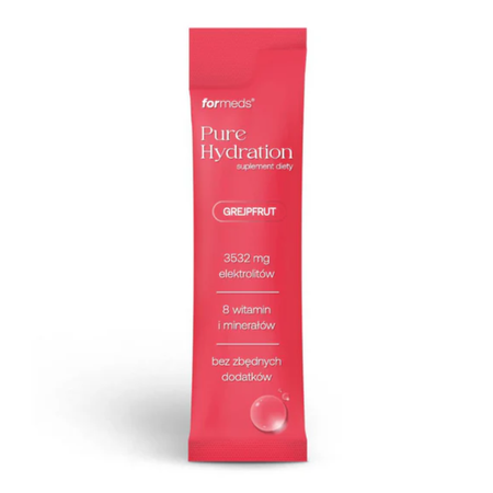 Formeds Elektrolity w proszku o smaku grejpfruta (14 saszetek) Sód Magnez Potas 