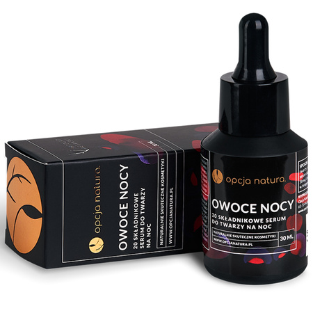 Opcja natura Serum do Twarzy 20-składnikowe Owoce nocy - 30 ml