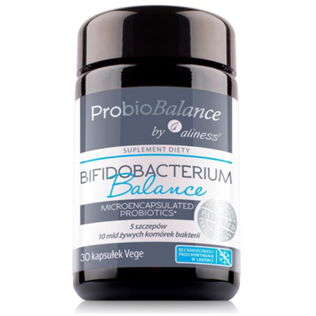 Aliness Probiotyk ProbioBalance Bifidobacterium Balance 10 mld - 30 kapsułek VEGE