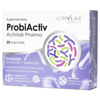 Activlab Pharma ProbiActiv Synbiotyk (Probiotyk + Prebiotyk) - 20 kapsułek