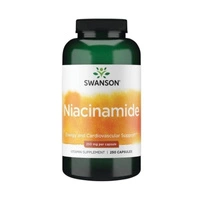Swanson Niacyna (Niacinamide) 250 mg, Witamina B3 - 250 kapsułek