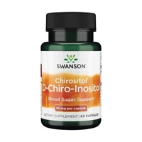 Swanson D-Chiro-inozytol Chirositol + Mangan - 60 kapsułek