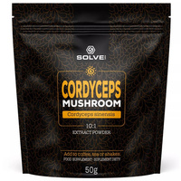 Kordyceps (Cordyceps Sinensis) Ekstrakt 10:1 (50g) Solve Labs