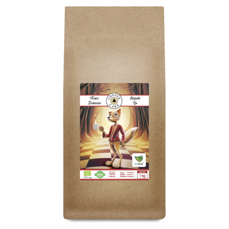 Kawa ziarnista ARABICA 100% Etiopski Lis BIO 1kg Ecoblik