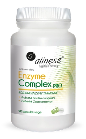 Enzyme Complex PRO Enzymy trawienne 90 kapsułek Aliness