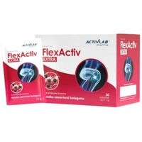 Activlab FlexActiv Extra Kolagen o smaku Porzeczkowo-żurawinowym - 30 saszetek x 11g