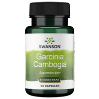 Swanson Garcinia Cambogia Extract 5:1 80 mg 60 kapsułek