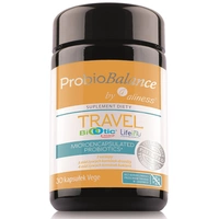 Probiotyk Flora bakteryjna Aliness ProbioBalance TRAVEL 30 kaps VEGE