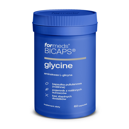 ForMeds Bicaps Glicyna 1000 mg - 60 kapsułek