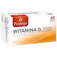 Protego Witamina D3 2000 IU - 60 kapsułek
