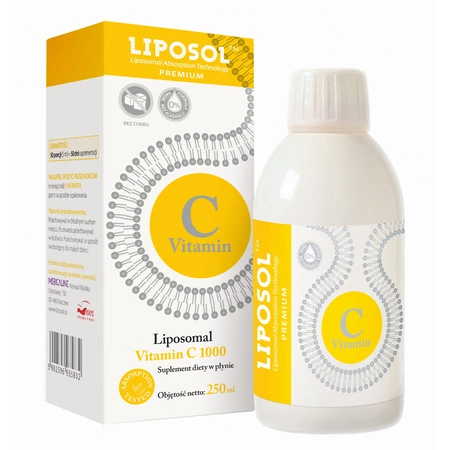 Liposomalna Witamina C 1000 Buforowana (250 ml) Aliness