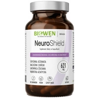 Biowen NeuroShield Lion's Mane, Cordyceps, Reishi + Centellin®, Mediteanox® - 60 kapsułek