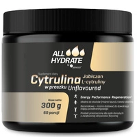 Aliness ALLHydrate Cytrulina (Jabłczan L-Cytruliny) - 300g, 60 porcji