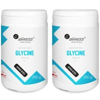 [Zestaw] 2x Aliness Glicyna w proszku - 250g