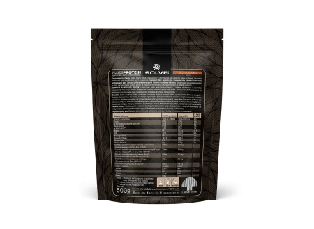 Białko o smaku słony karmel Complete Plant-based Protein 500g Solve Labs