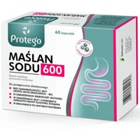 Protego Maślan Sodu 600 mg - 60 kapsułek
