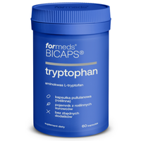 Bicaps L-Tryptophan Aminokwas (60 kaps) ForMeds Nastrój Sen