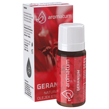 Naturalny Olejek Eteryczny Geranium Aromatum - 12 ml