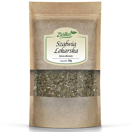 Ziółko Szałwia Lekarska Liść - 50 g