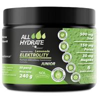 Elektrolity dla dzieci ALLHydrate w proszku - smak Lemoniadowy 50 porcji Aliness